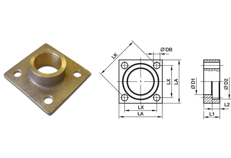 Square Flange Manufacturer and Supplier in India